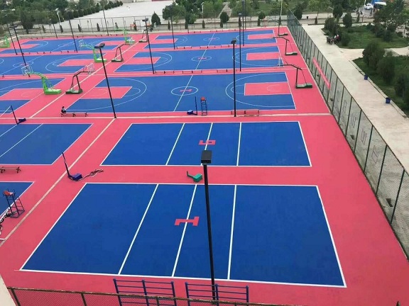 硅PU球場材料環保的五大原因